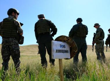 На полигоне под Элистой завершились практические занятия в формате военно-полевого мероприятия.