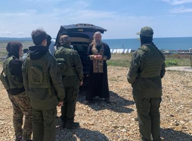 Инструктор сахалинского филиала провел страйкбольные учения для курсантов