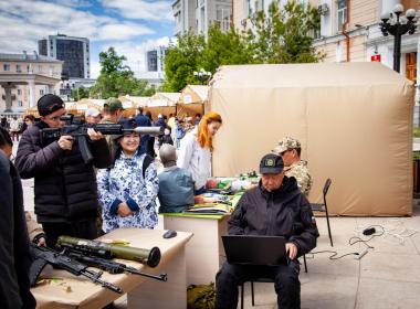 Филиал Центра «ВОИН» в Бурятии участвовал в книжном фестивале