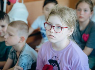 Хабаровские инструкторы провели патриотическое занятие для учащихся лицея