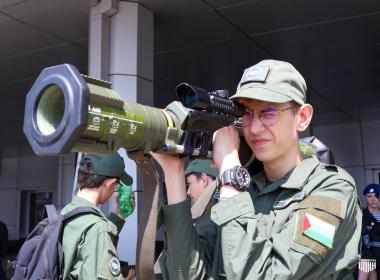 Тюменские курсанты посетили тематические вагоны воинского эшелона «Единство в памяти. Сила в подвиге»