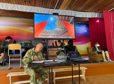 Курсанты смены «Время юных героев» в Бурятии показали мастерство управления дронами