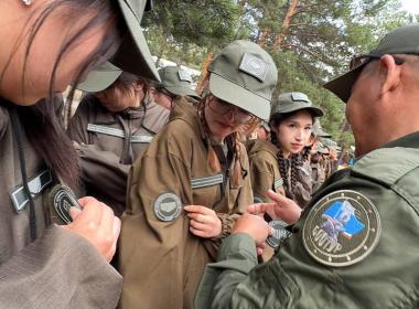 200 курсантов принимают участие во второй смене «Время юных героев» Центра «ВОИН» в Якутске