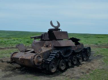 Первая группа курсантов и инструкторов Центра «ВОИН» прибыла на остров Шумшу