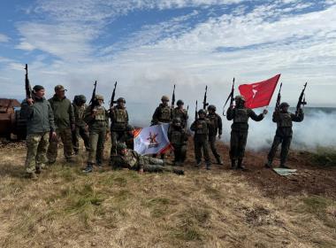 Курсанты Центра «ВОИН» прошли полосу препятствий «Штурм Шумшу»