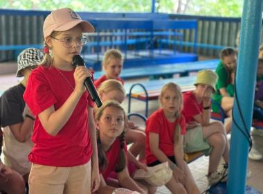 В детском лагере «Мир детства» завершился цикл патриотических занятий «С чего начинается Родина?»