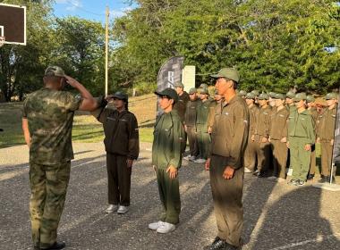 Шестая и финальная военно-спортивная смена Центра «ВОИН» стартовала в Калмыкии