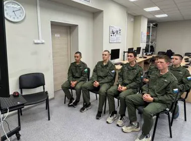 К Дню воссоединения Донбасса и Новороссии с Россией Центр «ВОИН» провел пять телемостов с курсантами