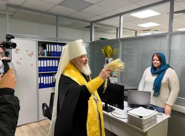 Состоялось освящение здания Центра «ВОИН»