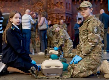 В День защитника Отечества в Москве стартовал третий сезон Всероссийской военно-патриотической игры «Зарница 2.0»