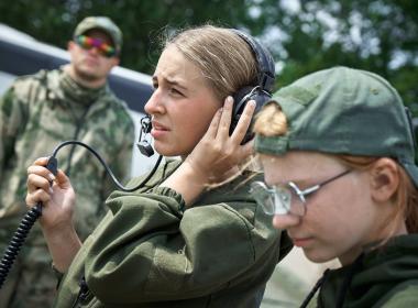 «Волга» против «Ахтубы»: более 200 курсантов межрегиональной смены «Время юных героев» сыграли в «Зарницу 2.0»