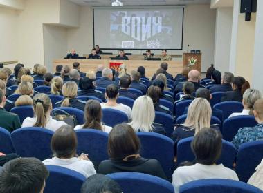 Центр «ВОИН» презентовали в Управлении Федеральной службы судебных приставов по Волгоградской области