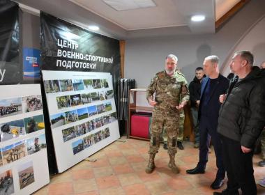 Владимир Сальдо поздравил Центр «ВОИН» в Херсонской области с годовщиной создания