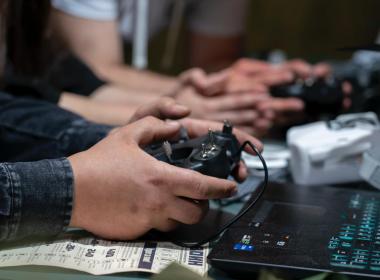 На марафоне «Знание. Первые» пространство Центра «ВОИН» – за первый день его посетили более 2 тысяч человек.